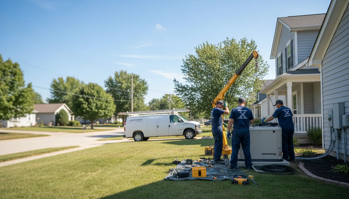 Generator Installation in Jamestown, IN near me